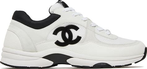 chanel trainers all black|chanel sneaker black and white.